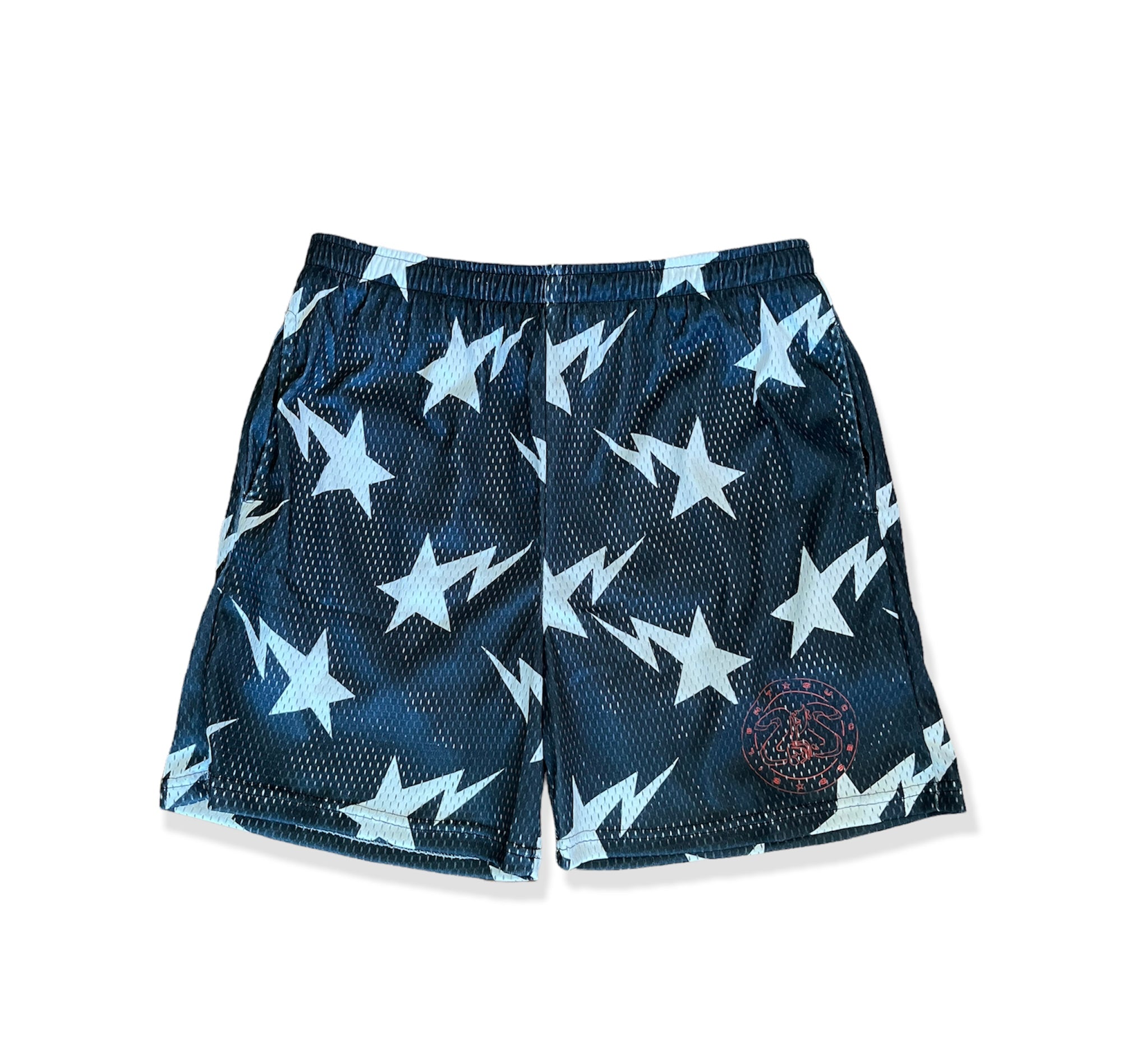 SS Mesh Shorts- Black