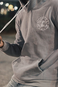 World Takeover Hoodie- Grey